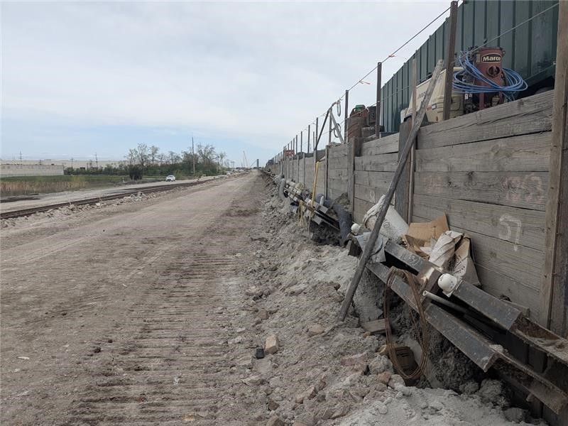 Midwestern airport rail track monitoring
