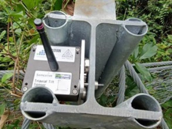 SUKE highway slope monitoring tilt sensor