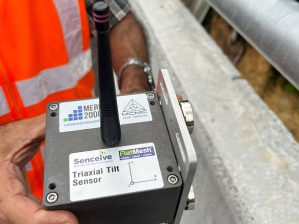 SUKE highway slope monitoring tilt sensor