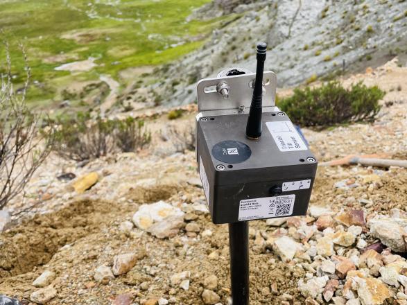 Selene Mine Peru wireless GeoWAN tilt sensor