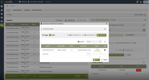 Temperature Compensation - WebMonitor